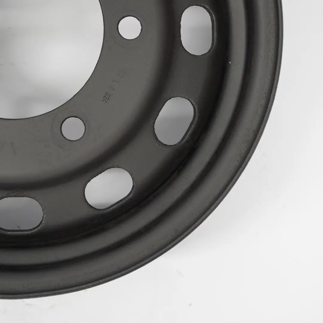 Steel Wheel Rim 15" ET:70 6J 6x180 to Ford Transit MK7 Black with Part number 92VB-AD/DB Ford Transit MK7 Black Steel Wheel Rim 15" ET:70 6J 6x180 - SKU 92VB-AD/DB - Part number 92VB-AD/DB