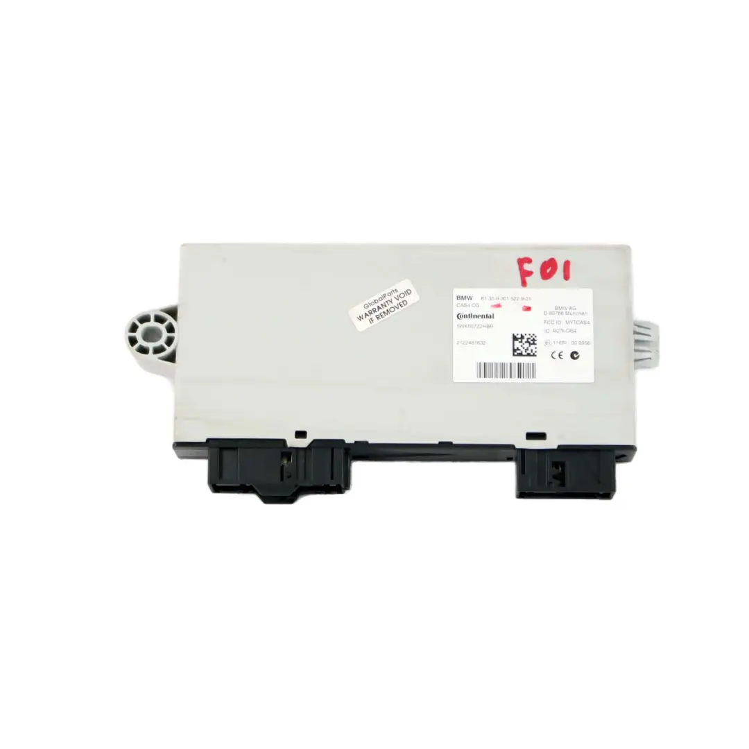 CAS4 Control Unit Key Reading Module to BMW F01 F02 F07 F10 F11 with Part number 9301522 BMW F01 F02 F07 F10 F11 CAS4 Control Unit Key Reading Module - SKU 9301522 - Part number 9301522