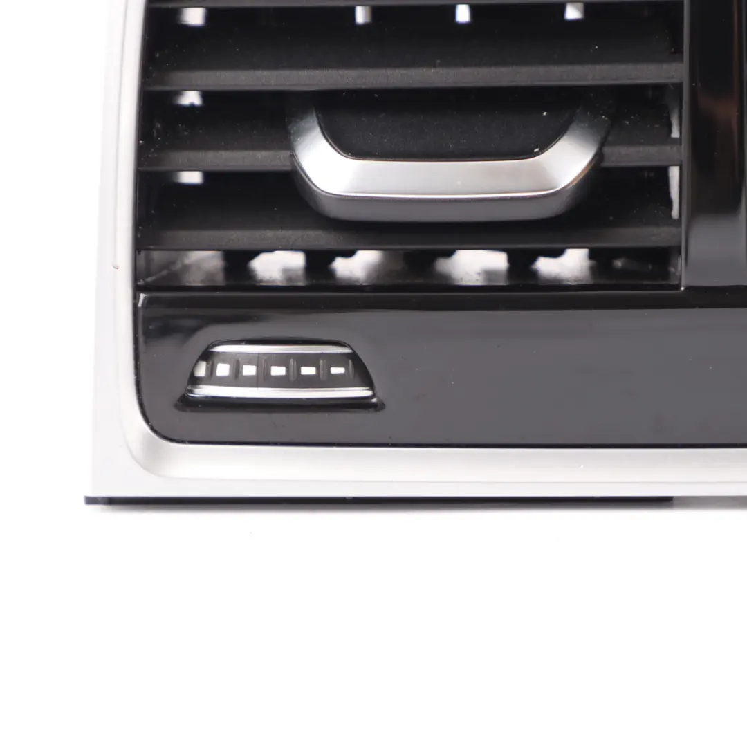Centre Console Fresh Air Vent Grille Nozzle Trim to BMW G11 Rear with Part number 9301745 BMW G11 Rear Centre Console Fresh Air Vent Grille Nozzle Trim - SKU 9301745 - Part number 9301745
