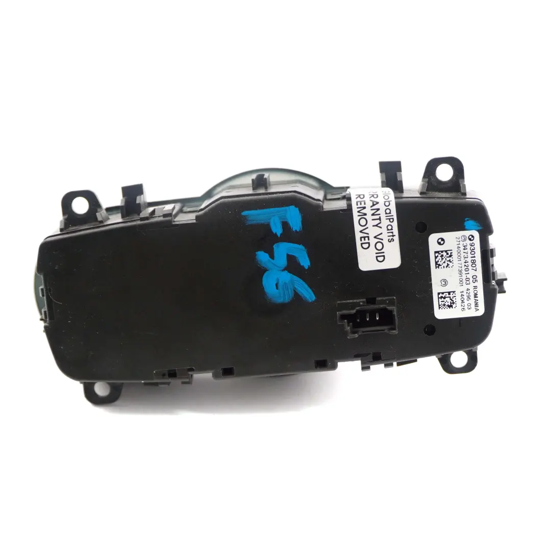  Panel Faros Mini Cooper F54 F55 F56 Interruptor Elemento Control La Luz - SKU 9301807 - Número de pieza 9301807