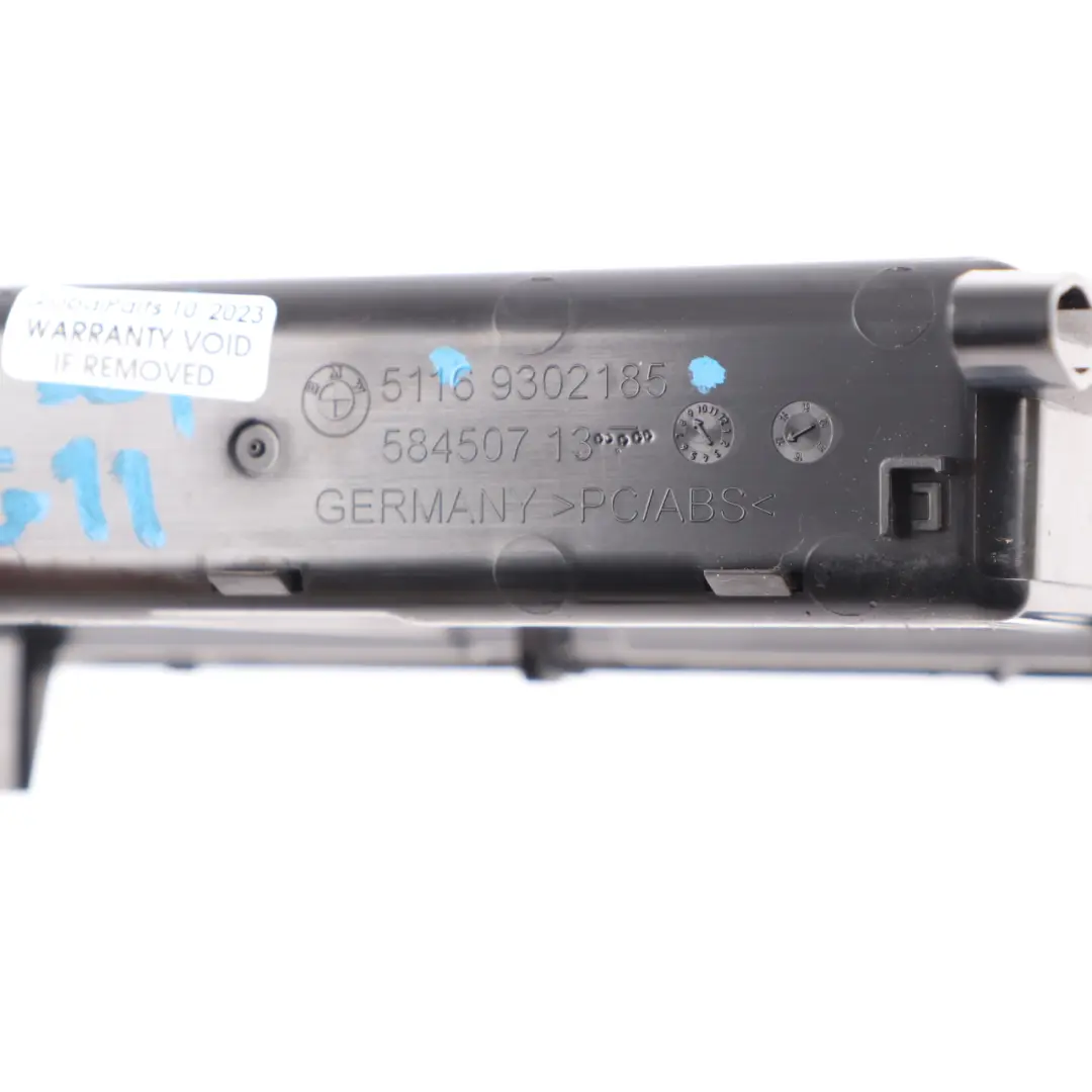 BMW G11 G12 Rear Passanger Centre Console Storage Box Insert Tray - SKU 9302185 - Part number 9302185