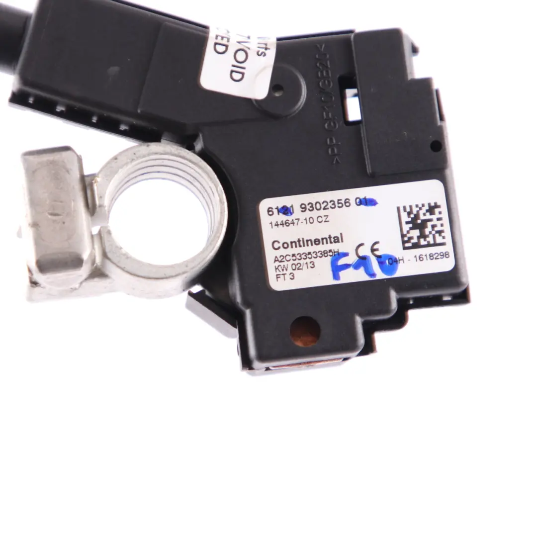 Battery Cable BMW F10 F11 X3 F25 Lead Negative IBS Wiring to with Part number 9302356 Battery Cable BMW F10 F11 X3 F25 Lead Negative IBS Wiring - SKU 9302356 - Part number 9302356