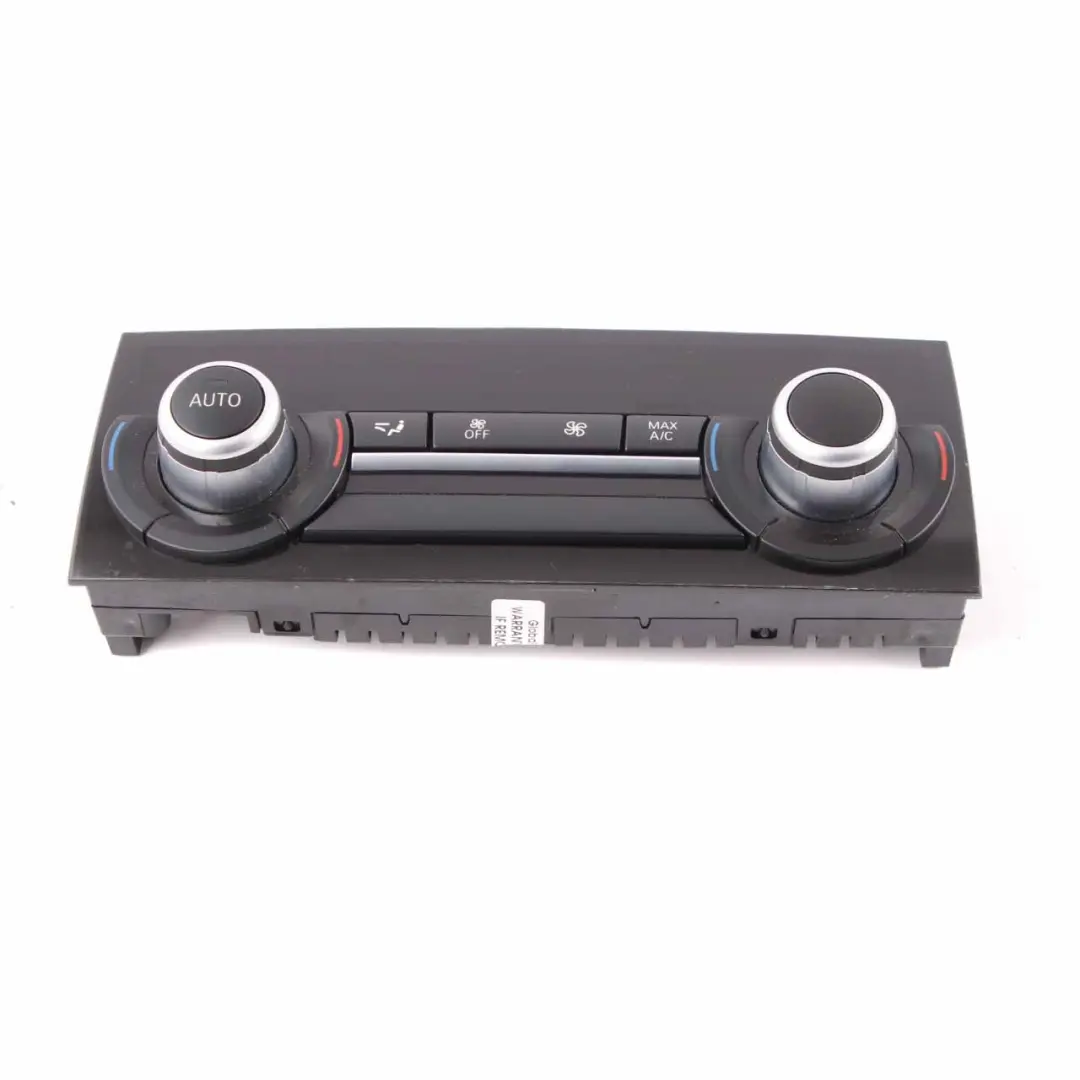 Conditioning A/C Heater Climate Control Panel Switch to BMW F01 Rear Air with Part number 9304718 BMW F01 Rear Air Conditioning A/C Heater Climate Control Panel Switch - SKU 9304718 - Part number 9304718