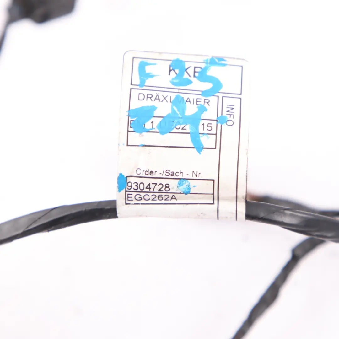 PDC Wiring BMW X3 F25 Faisceau câbles pare-chocs Capteurs stationnement pour à propos du numéro de pièce 9304728 PDC Wiring BMW X3 F25 Faisceau câbles pare-chocs Capteurs stationnement - SKU 9304728 - Numéro de pièce 9304728