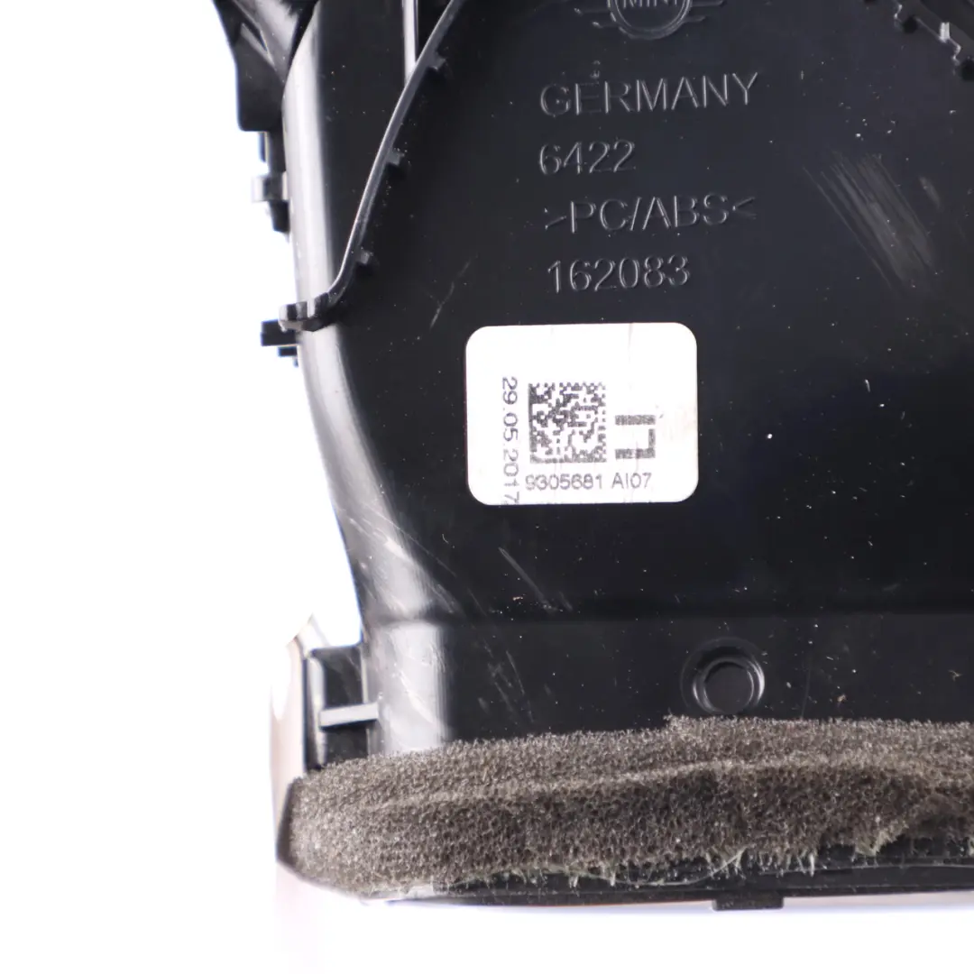 Griglia Aria Fresca Cruscotto Centrale Sinistra per Mini F54 con numero di parte 9305681 Mini F54 Griglia Aria Fresca Cruscotto Centrale Sinistra - SKU 9305681 - Numero di parte 9305681