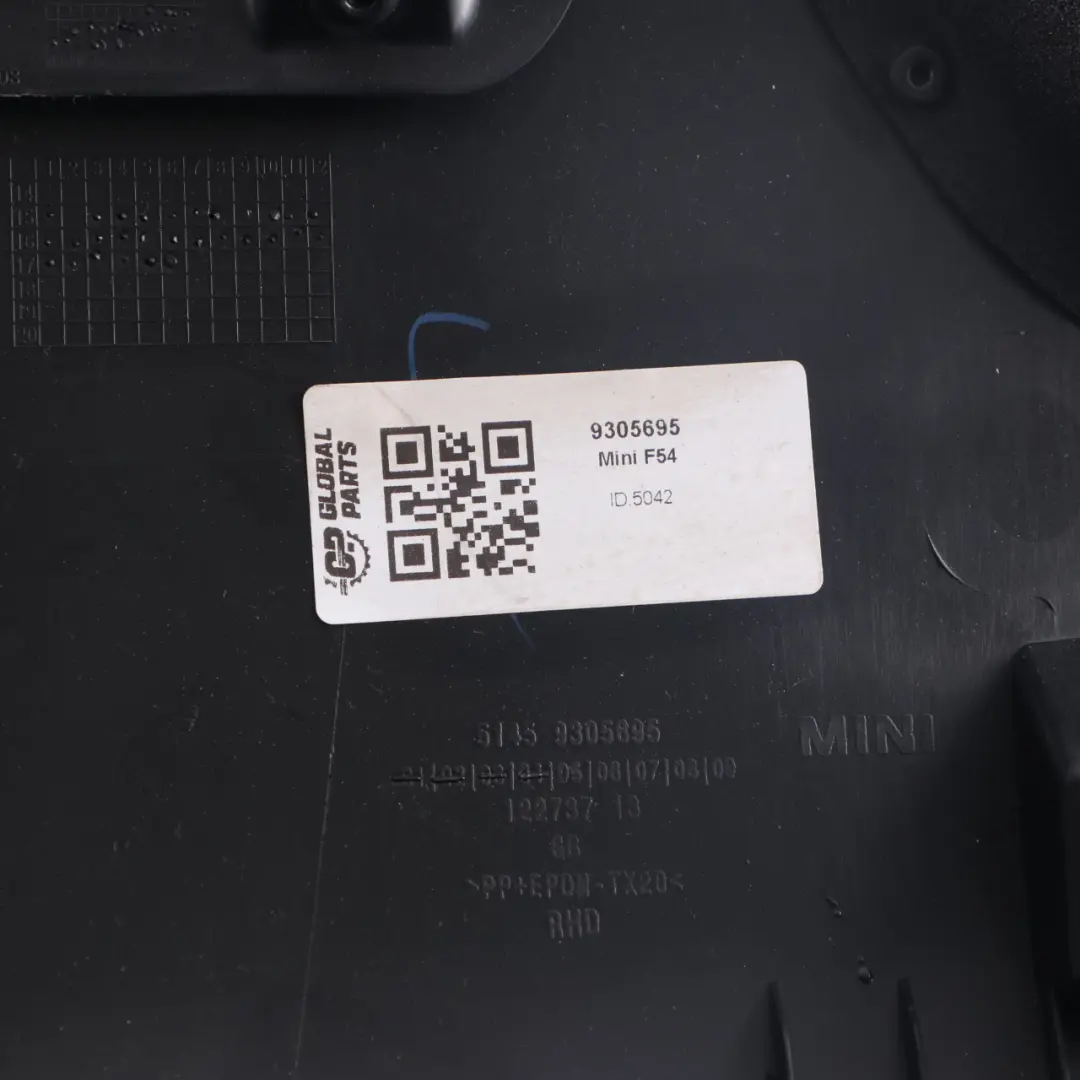 Dashboard Lover Trim Panel Cover Black 9305695 to Mini F54 with Part number 9348064 Mini F54 Dashboard Lover Trim Panel Cover Black 9305695 - SKU rhd-9348064 - Part number 9348064
