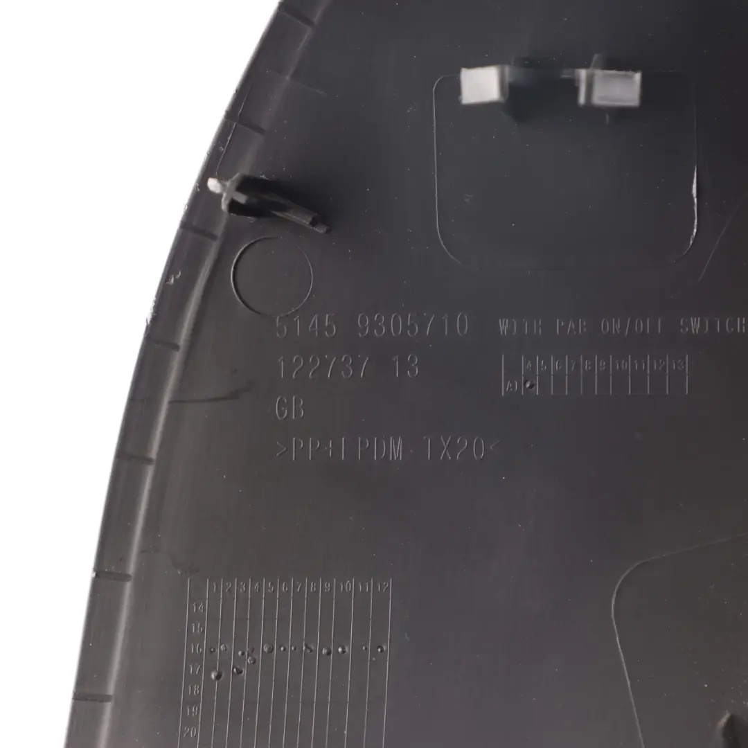 Instrument Outer Trim Panel Right O/S to Mini F54 with Part number 9305710 Mini F54 Instrument Outer Trim Panel Right O/S - SKU 9305710 - Part number 9305710