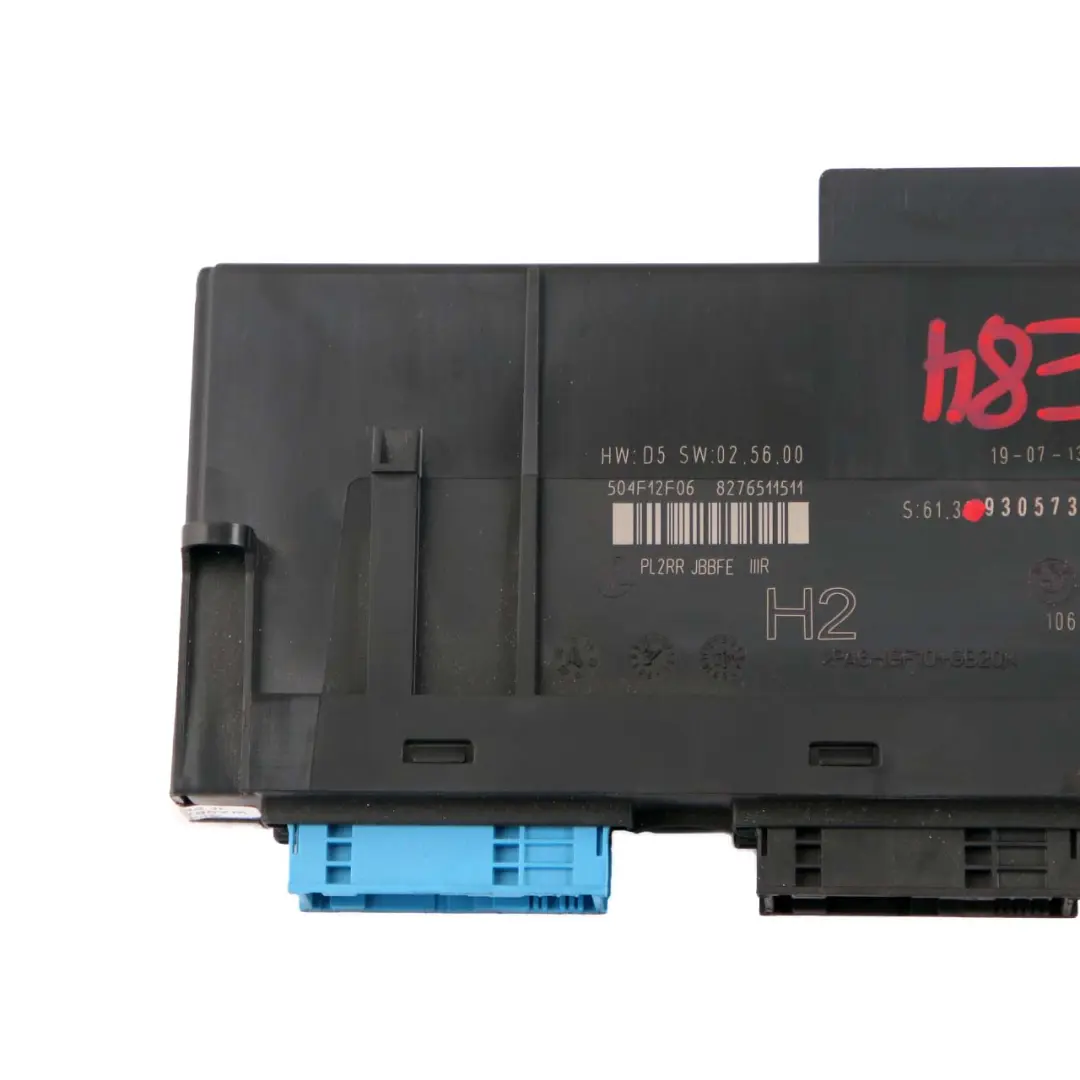 BMW X1 E84 ECU Body Control Modul Anschlussdose H2 PL2RR JBBFE IIIR - SKU 9305736 - Teilenummer 9305736