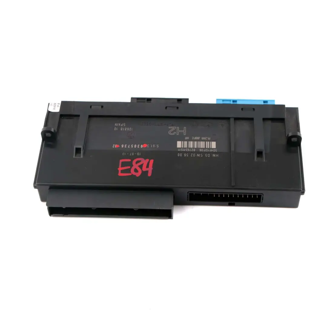 BMW X1 E84 ECU Body Control Modul Anschlussdose H2 PL2RR JBBFE IIIR - SKU 9305736 - Teilenummer 9305736