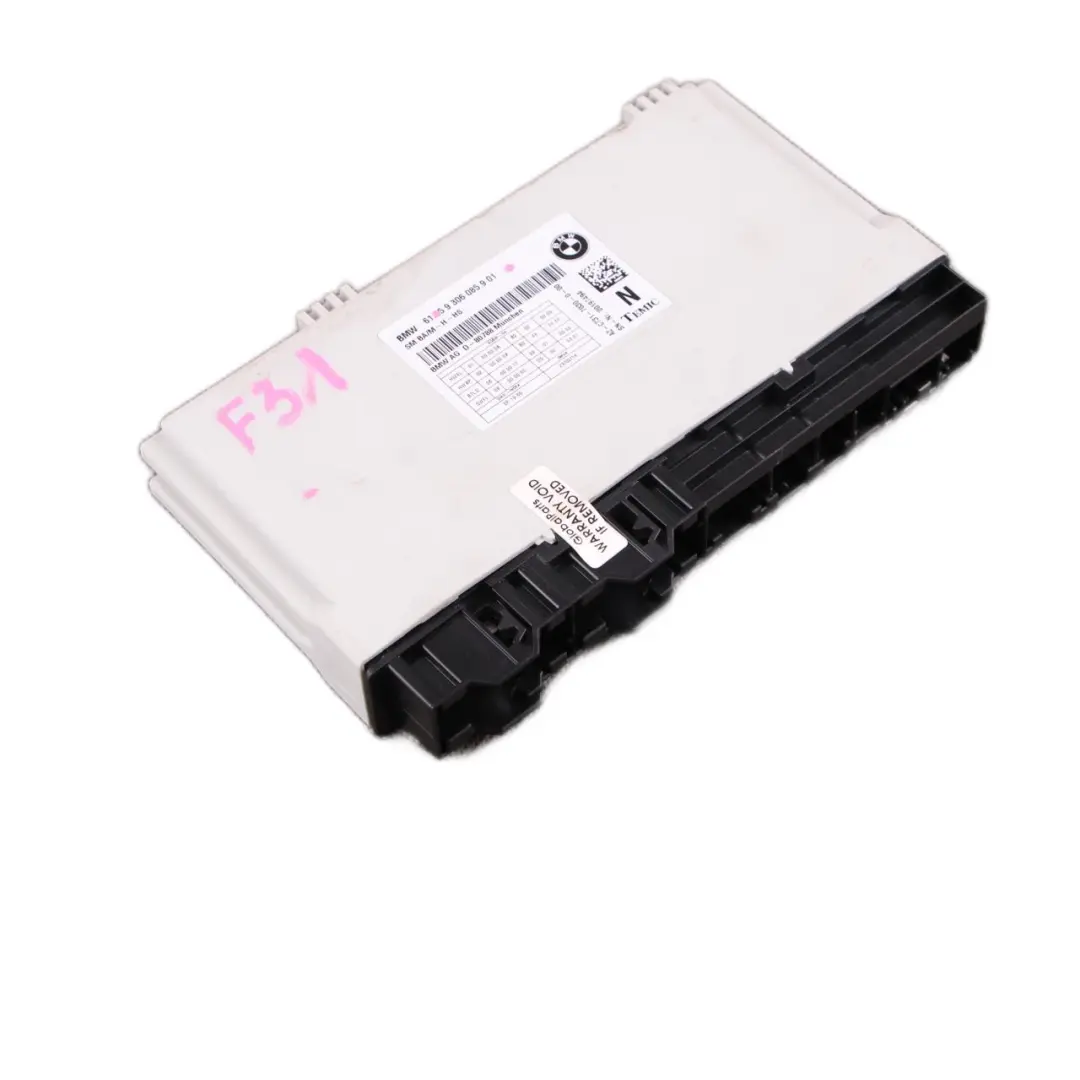 Seat Module BMW F30 F31 Control Unit Memory Front Left Right N/O/S - SKU 9306085 - Part number 9306085