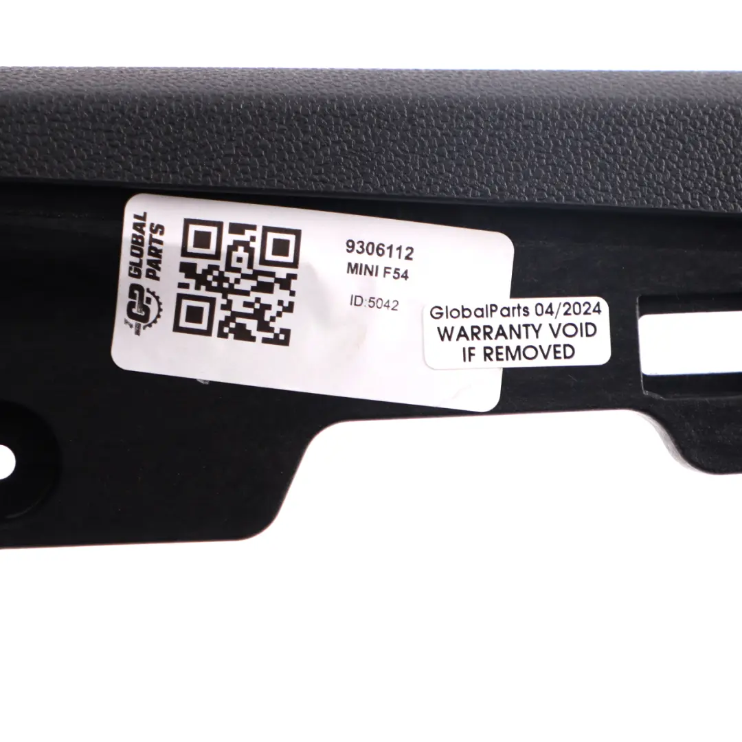  Trim Mini F54 Clubman Center Console Accent Light Cover Right O/S Black - SKU 9306112 - Part number 9306112