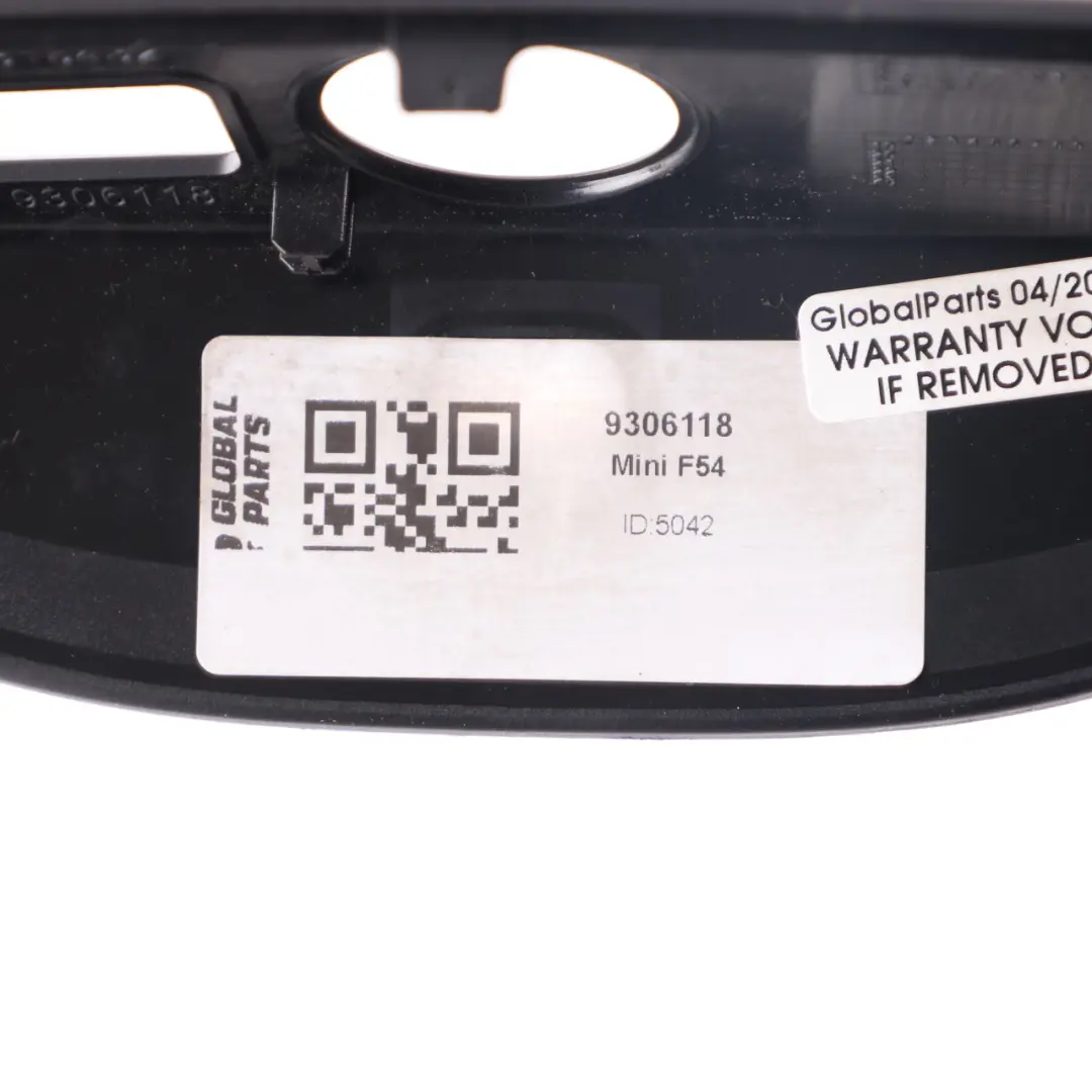 Mini Clubman F54 Centre Console Media Panel Trim Mount Frame - SKU 9306118 - Part number 9306118
