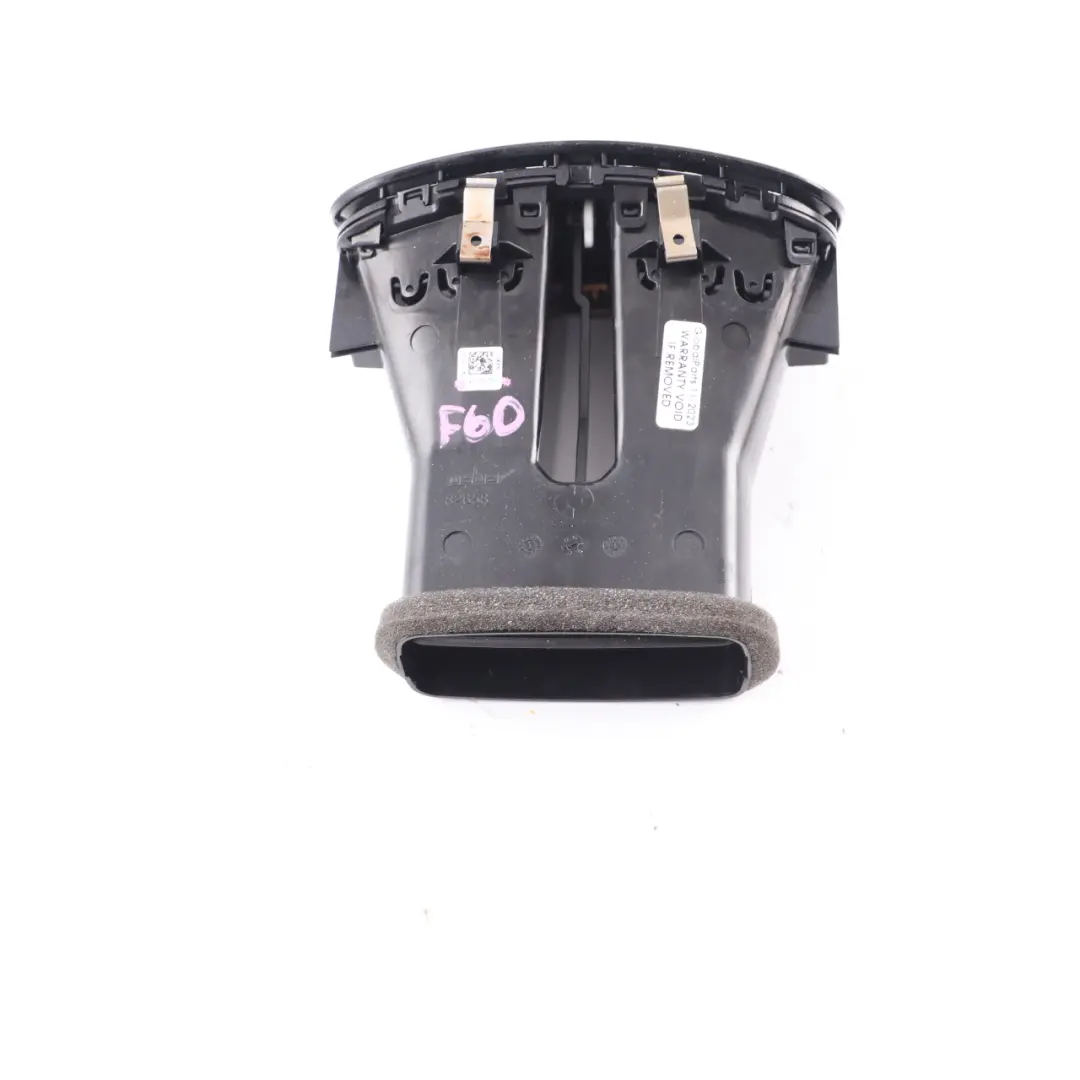 Mini F54 F60 Luftauslass Hintere Mittelkonsole Frischluftgitter Düse Verkleidung - SKU 9306133 - Teilenummer 9306133