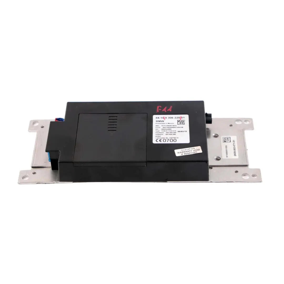  Telematics Module BMW F10 F20 F30 F31 Bluetooth Teleservices GPS - SKU 9306220 - Part number 9306220