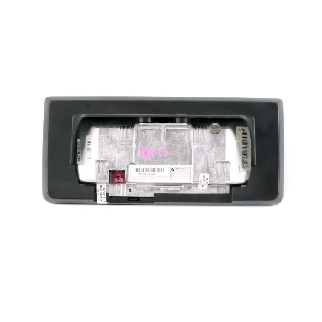  Display Screen BMW i3 I01 Central Information 10,25" Control Unit Module - SKU 9306743 - Part number 9306743