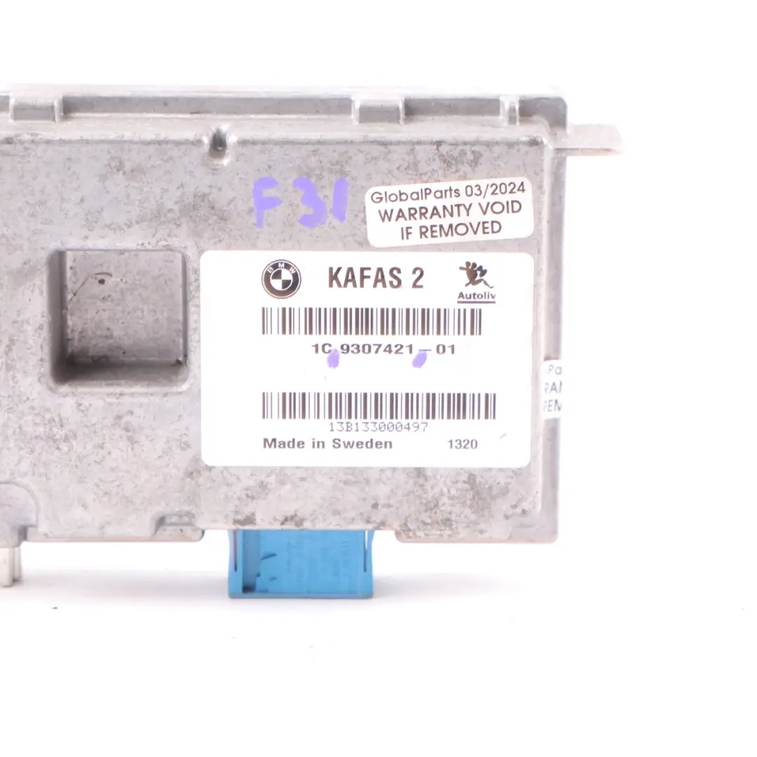  Camera Control Unit BMW F20 F21 F30 F31 KaFAS 2 Camera Module ECU - SKU 9307421 - Part number 9307421