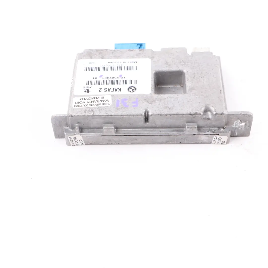 Moduł Sterownik Kamery Kafas ECU do BMW F20 F21 F30 F31 o numerze 9307421 BMW F20 F21 F30 F31 Moduł Sterownik Kamery Kafas ECU - SKU 9307421 - Numer Części 9307421