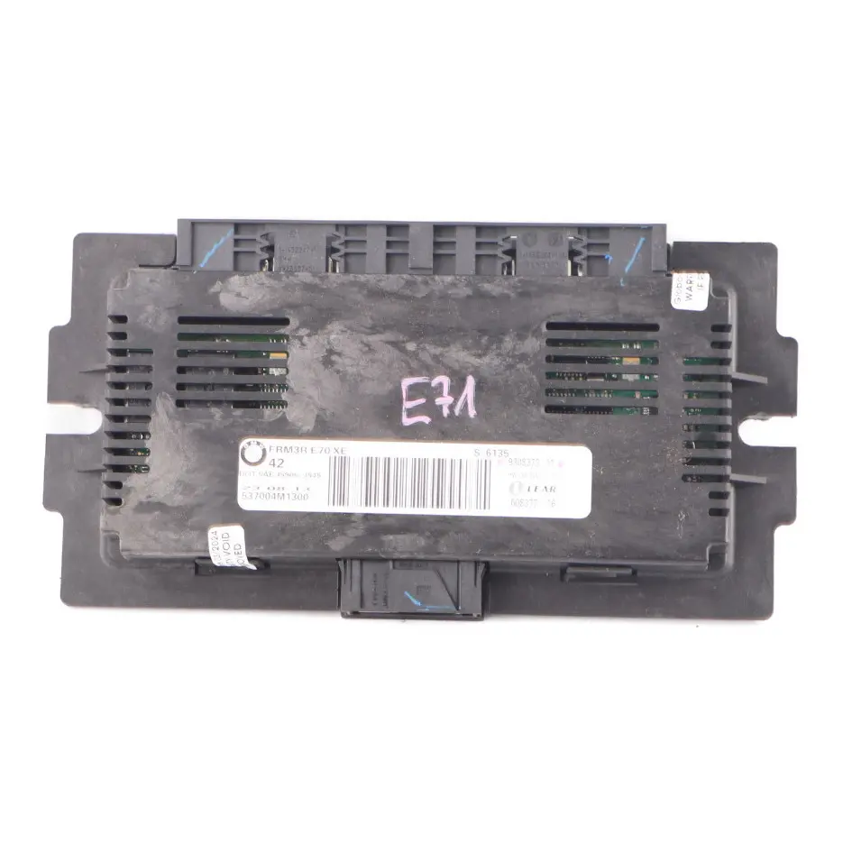 Footwell Light Control Unit Module FRM3R LEAR to BMW X6 E71 with Part number 9308373 BMW X6 E71 Footwell Light Control Unit Module FRM3R LEAR - SKU 9308373 - Part number 9308373