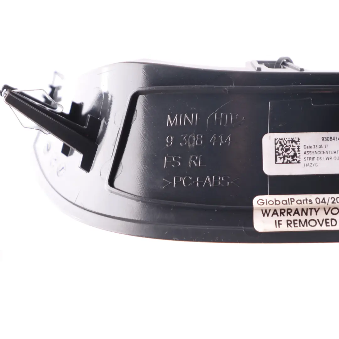 Mini F54 Clubman Dashboard Dash Trim Strip Instrument Panel Covering - SKU rhd-9308414 - Part number 9308414