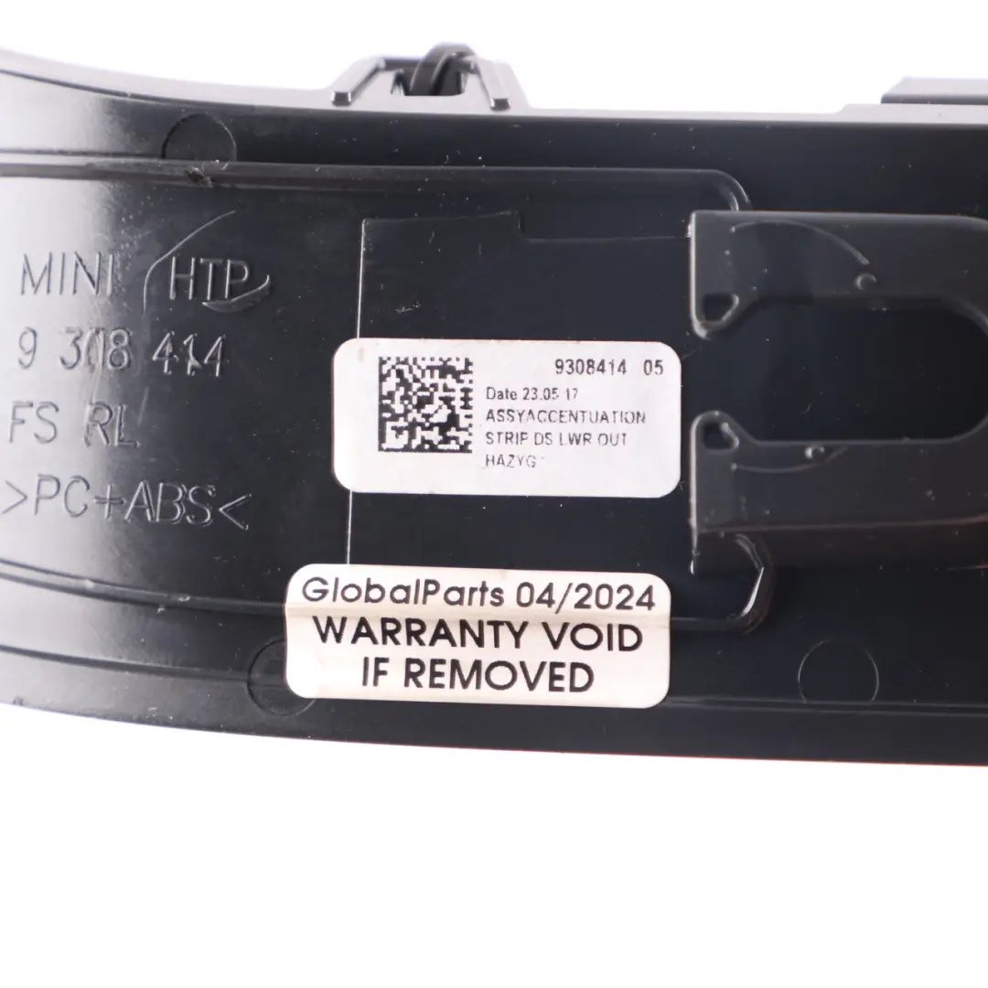 Mini F54 Clubman Dashboard Dash Trim Strip Instrument Panel Covering - SKU rhd-9308414 - Part number 9308414