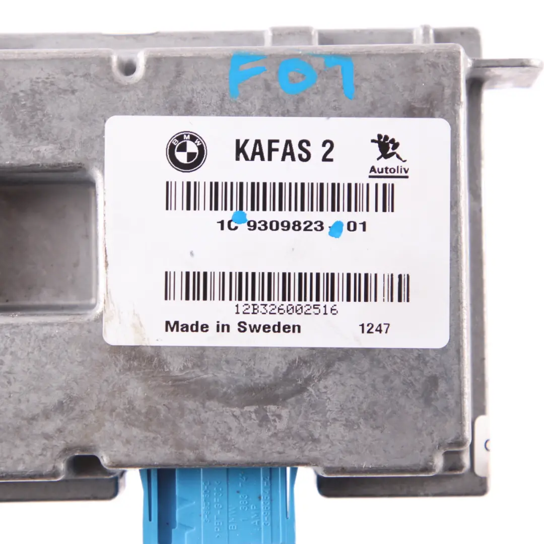 Camera Module BMW F01 LCI F07 F10 F11 Based Assist Systems Control Unit to with Part number 9309823 Camera Module BMW F01 LCI F07 F10 F11 Based Assist Systems Control Unit - SKU 9309823 - Part number 9309823