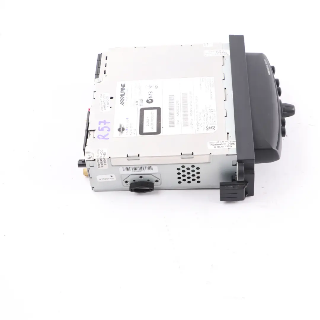 Navigation Head Unit CHAMP 2 Sat Nav DAB to Mini R55 R56 R57 LCI R60 R61 with Part number 9311110 Mini R55 R56 R57 LCI R60 R61 Navigation Head Unit CHAMP 2 Sat Nav DAB - SKU 9311110 - Part number 9311110