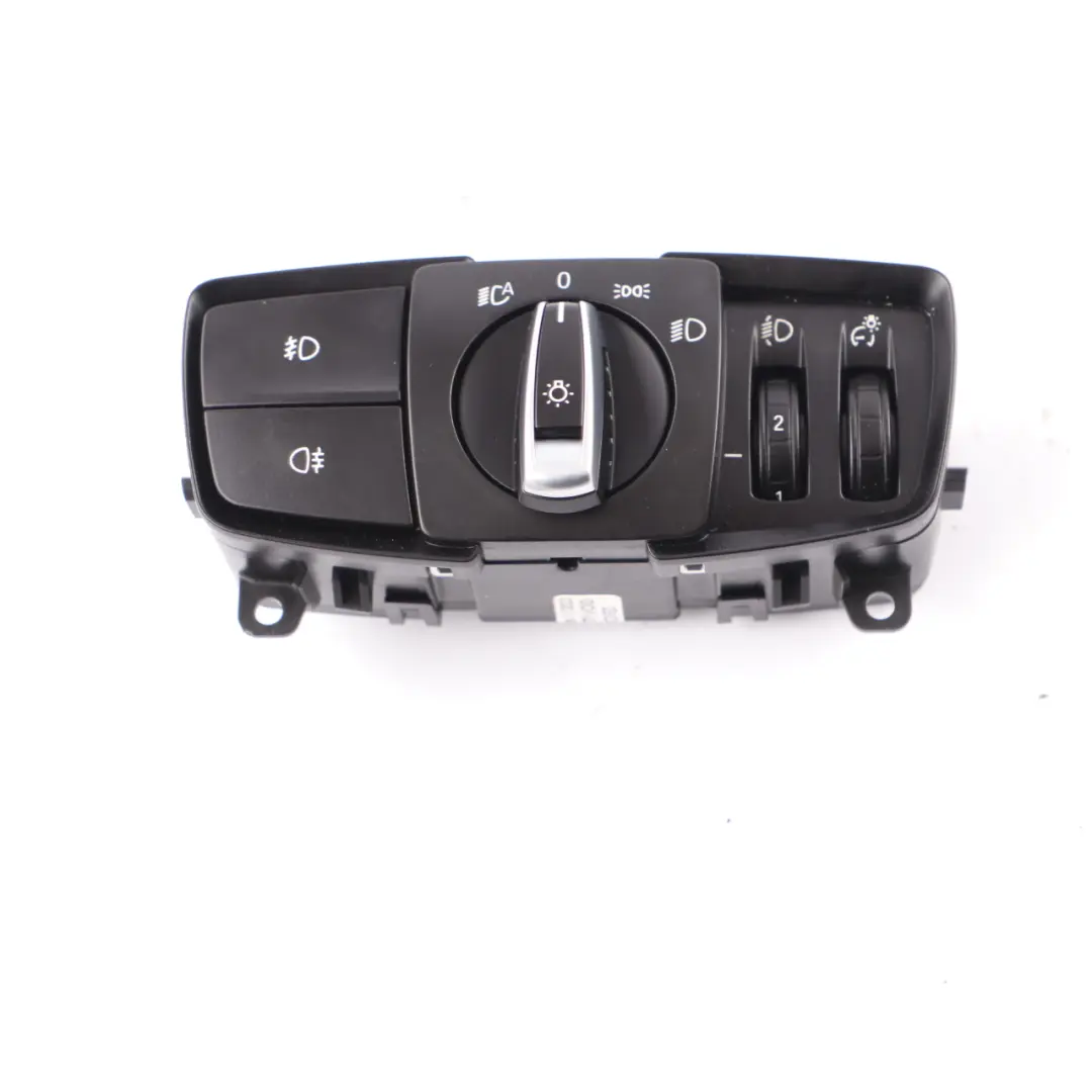 Interruptor Faros Panel Control Luces Antiniebla para BMW X5 F15 F45 F46 con número de pieza 9311729 BMW X5 F15 F45 F46 Interruptor Faros Panel Control Luces Antiniebla - SKU 9311729 - Número de pieza 9311729