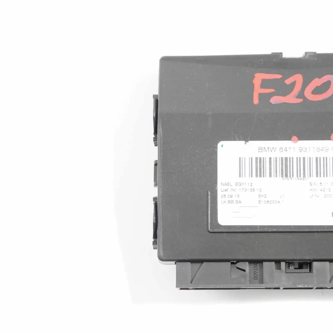 BMW F20 F21 Air Conditioning A/C Climate Control Unit Module ECU - SKU 9311849 - Part number 9311849