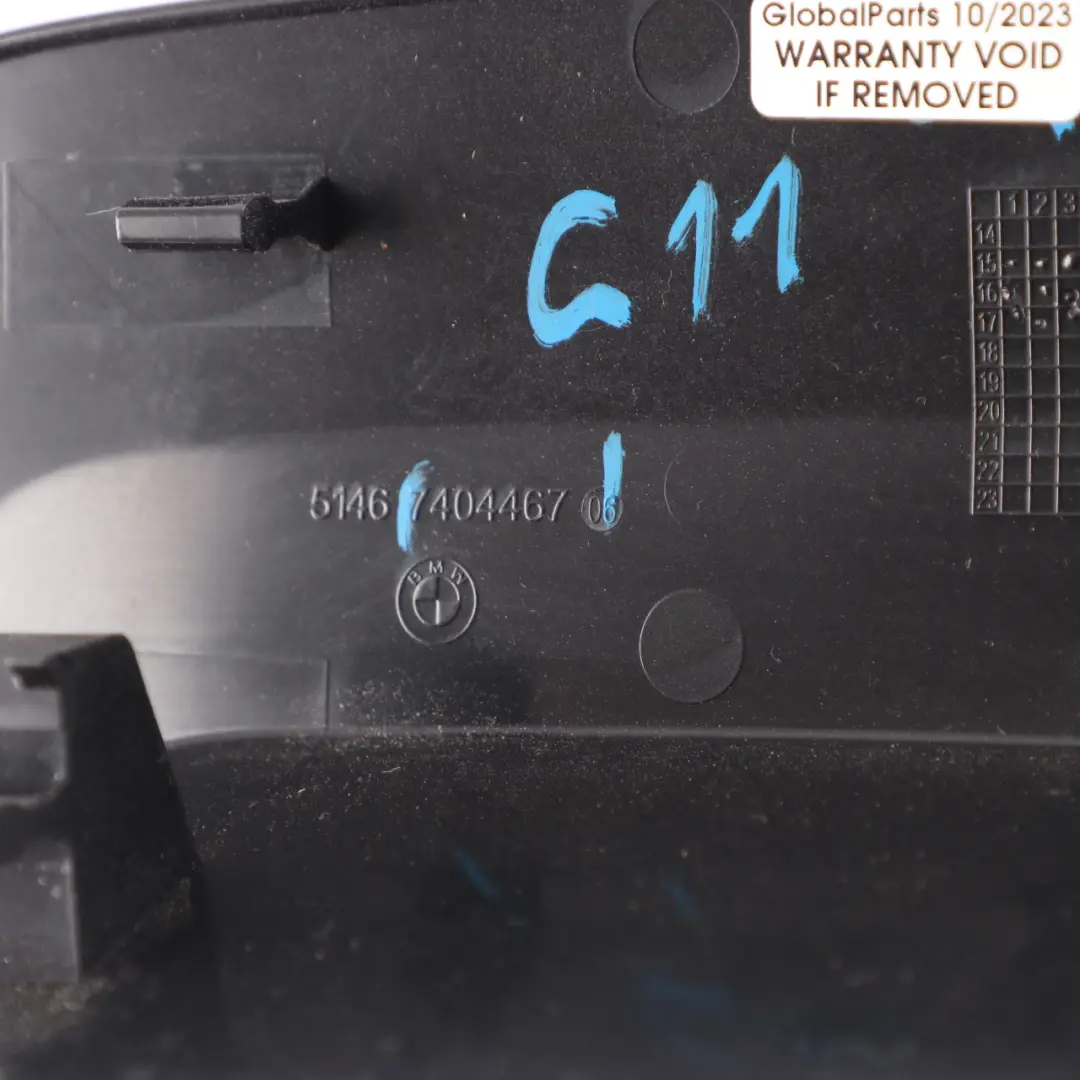 Steering Column Cover BMW G11 G12 Trim Panel Surround Frame Black 7404467 to with Part number 9311975 Steering Column Cover BMW G11 G12 Trim Panel Surround Frame Black 7404467 - SKU 9311975 - Part number 9311975