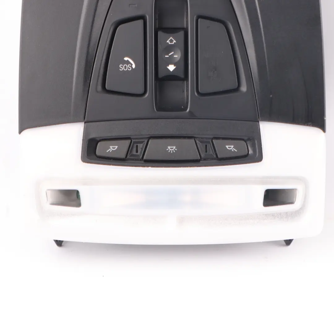 Front Interior Roof Light Panel LED SOS to BMW F20 F21 F30 F31 with Part number 9312496 BMW F20 F21 F30 F31 Front Interior Roof Light Panel LED SOS - SKU 9312496-5 - Part number 9312496