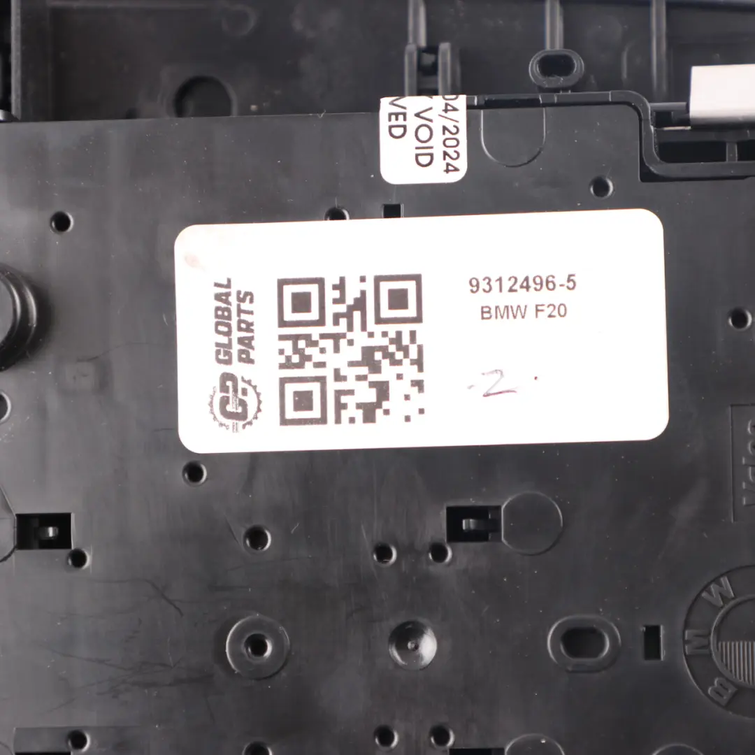 BMW F20 F21 F30 F31 Techo Interior Delantero Panel de Luz LED SOS - SKU 9312496-5 - Número de pieza 9312496