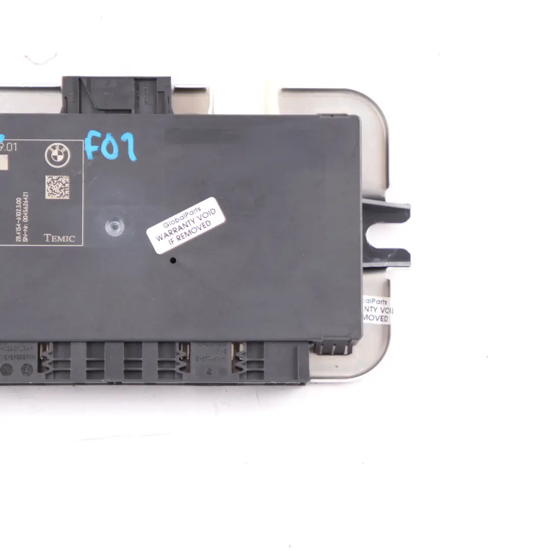 Footwell Control Unit Module Start Stop TEMIC FRM III to BMW F01 LCI with Part number 9312512 BMW F01 LCI Footwell Control Unit Module Start Stop TEMIC FRM III - SKU 9312512 - Part number 9312512
