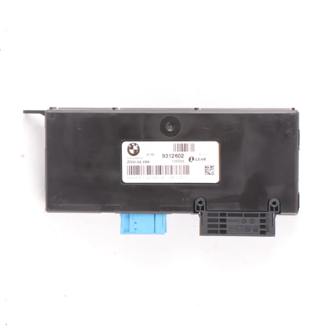 Central Gateway Unité Contrôle Module Lear ZGW-02 Lear pour BMW X3 F25 à propos du numéro de pièce 9312602 BMW X3 F25 Central Gateway Unité Contrôle Module Lear ZGW-02 Lear - SKU 9312602 - Numéro de pièce 9312602