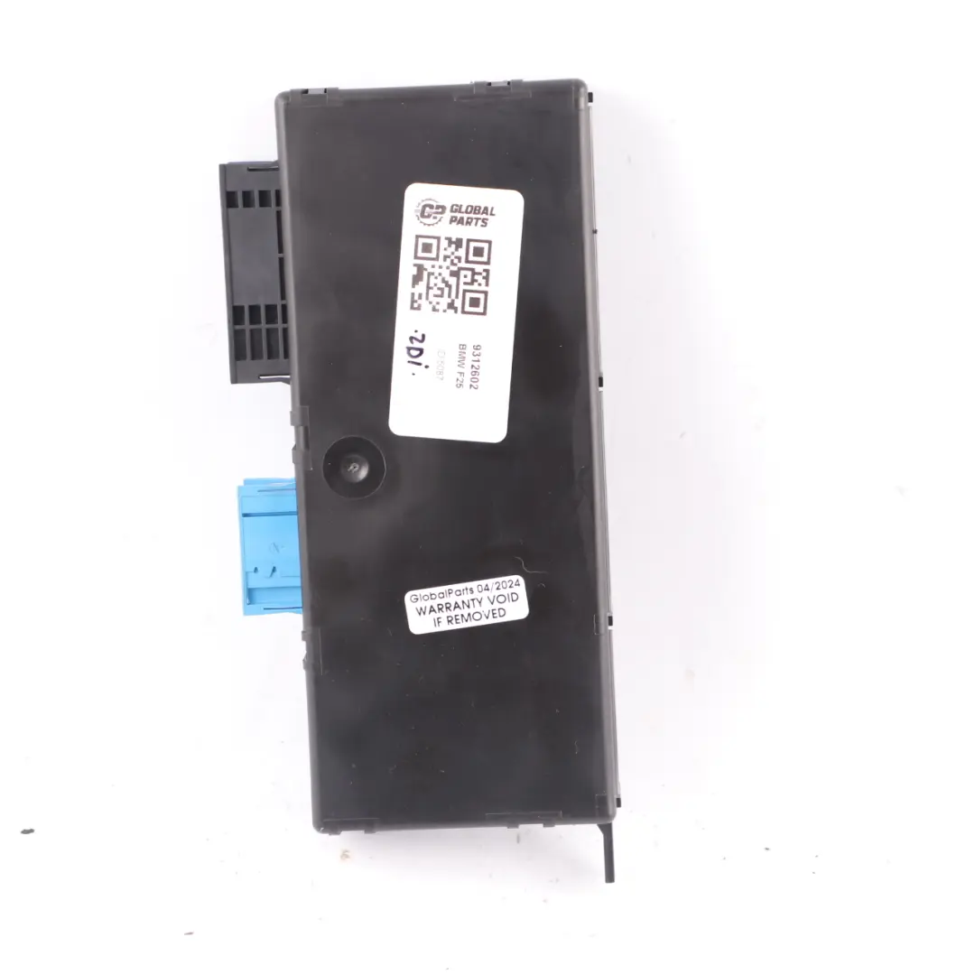 Central Gateway Module Control Unit Lear ZGW-02 Lear BMW X3 F25 - SKU 9312602 - Part number 9312602