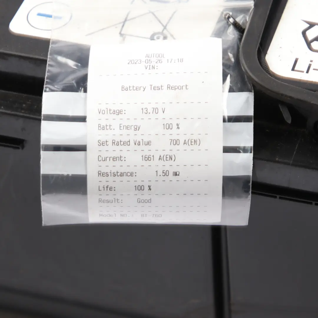 BMW F80 M3 F82 F83 M4 Li-ion 12V Accumulator Battery 69Ah 770A - SKU 9312759 - Part number 9312759