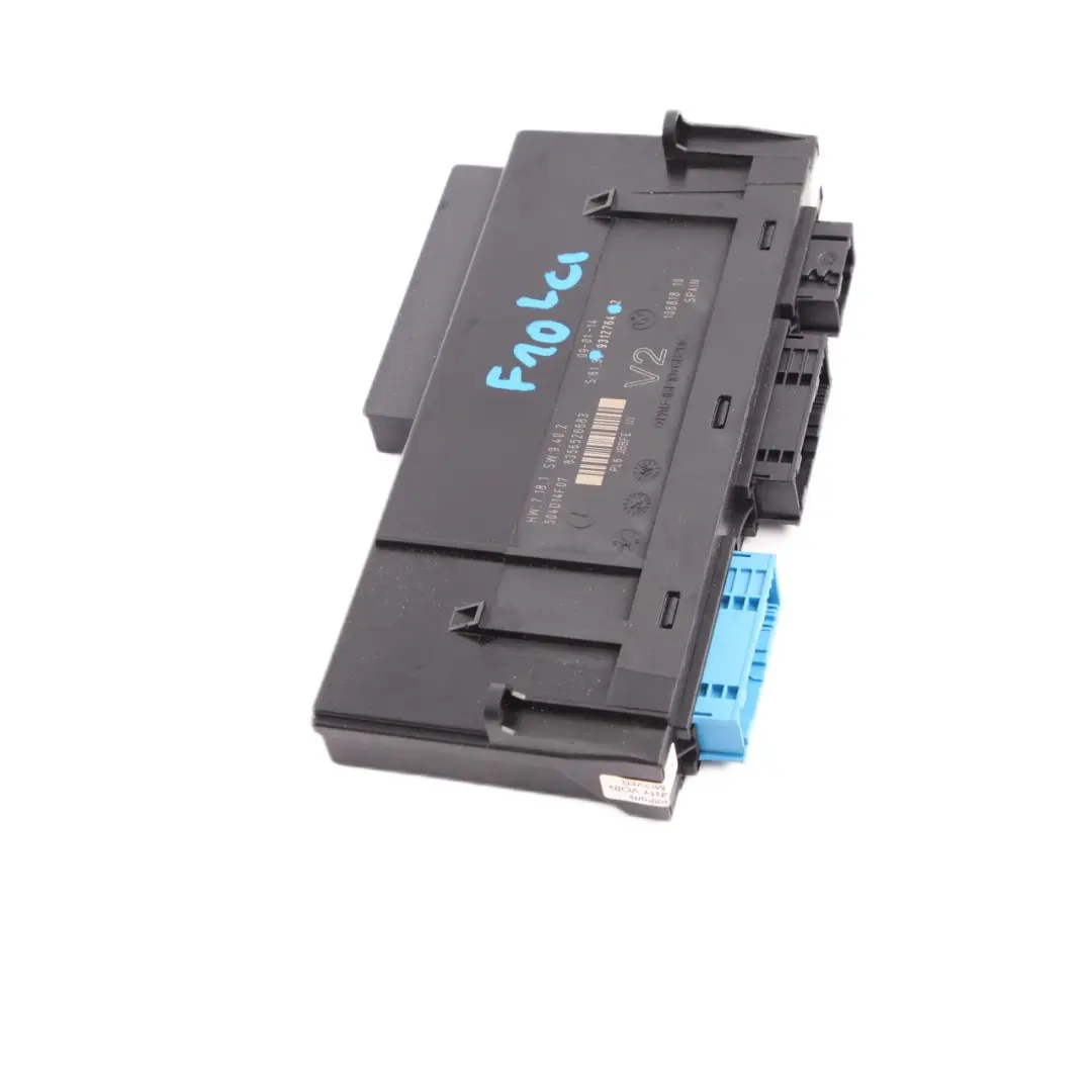 Module contrôle carrosserie BMW F10 LCI ECU jonction PL6 JBBFE III V2 pour à propos du numéro de pièce 9312764 Module contrôle carrosserie BMW F10 LCI ECU jonction PL6 JBBFE III V2 - SKU 9312764 - Numéro de pièce 9312764