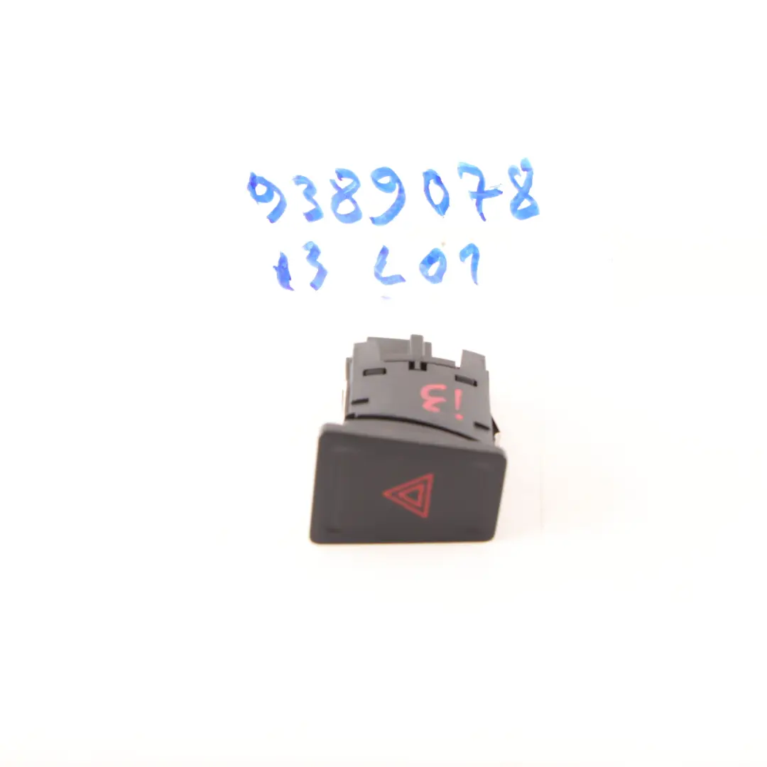 BMW i3 I01 i8 I12 Interruptor advertencia peligro Botón Unidad Control - SKU 9313573 - Número de pieza 9313573