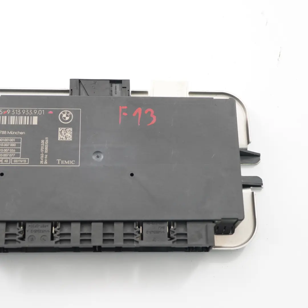 BMW F13 Footwell Luz Módulo Unidad de Control ECU FRM3 - SKU 9313933 - Número de pieza 9313933