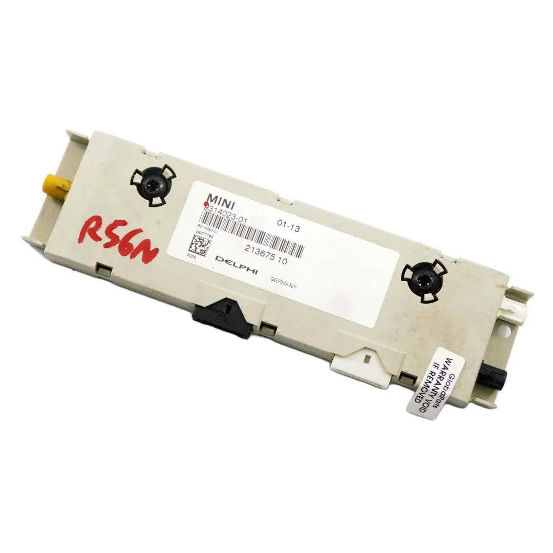 Antena Antena Amplificador Modulo Diversity para MINI Cooper R56 LCI con número de pieza 9314023 MINI Cooper R56 LCI Antena Antena Amplificador Modulo Diversity - SKU 9314023 - Número de pieza 9314023