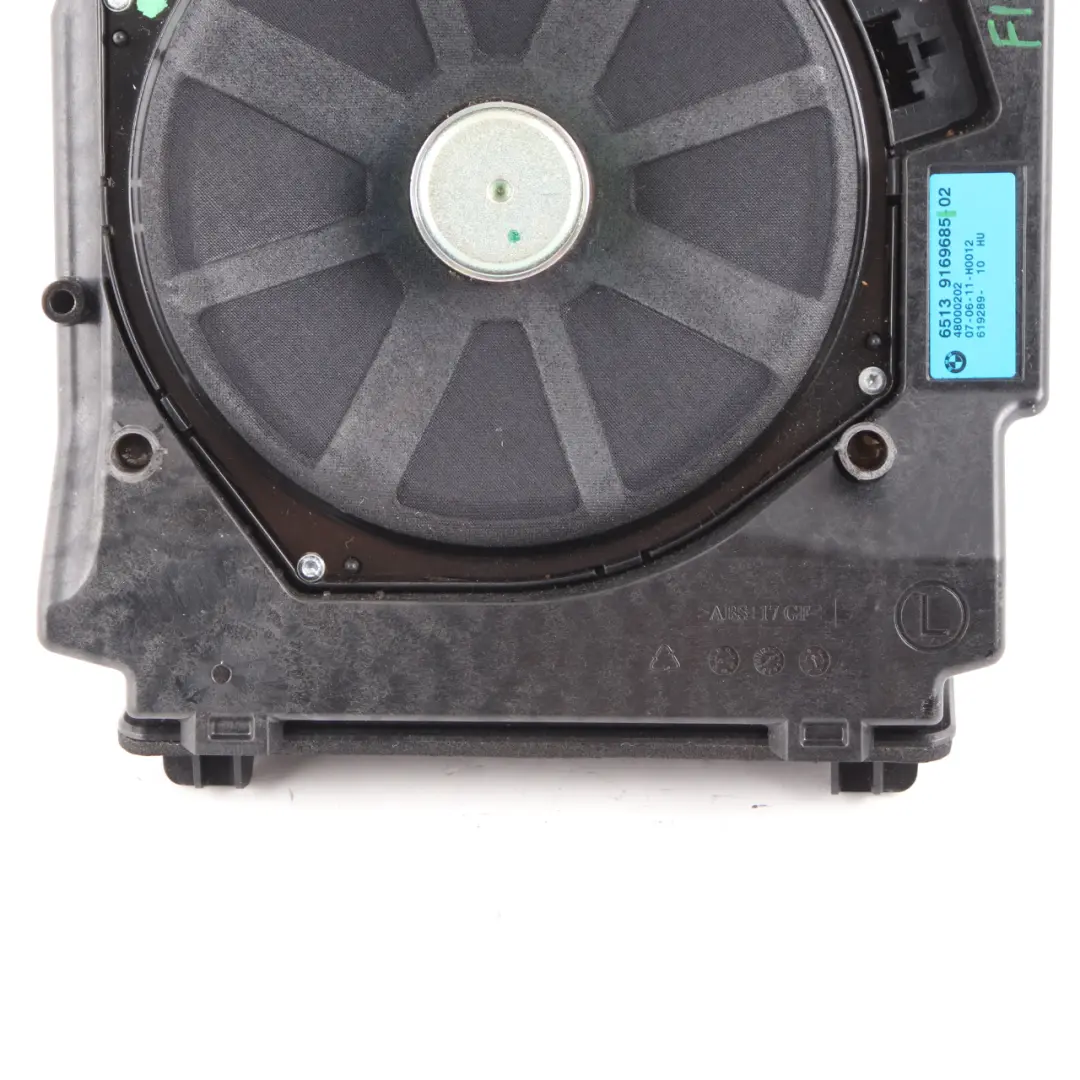 Altavoz Central Izquierdo Subwoofer Altavoz de graves 9169685 BMW F10 F11 - SKU 9315645 - Número de pieza 9315645