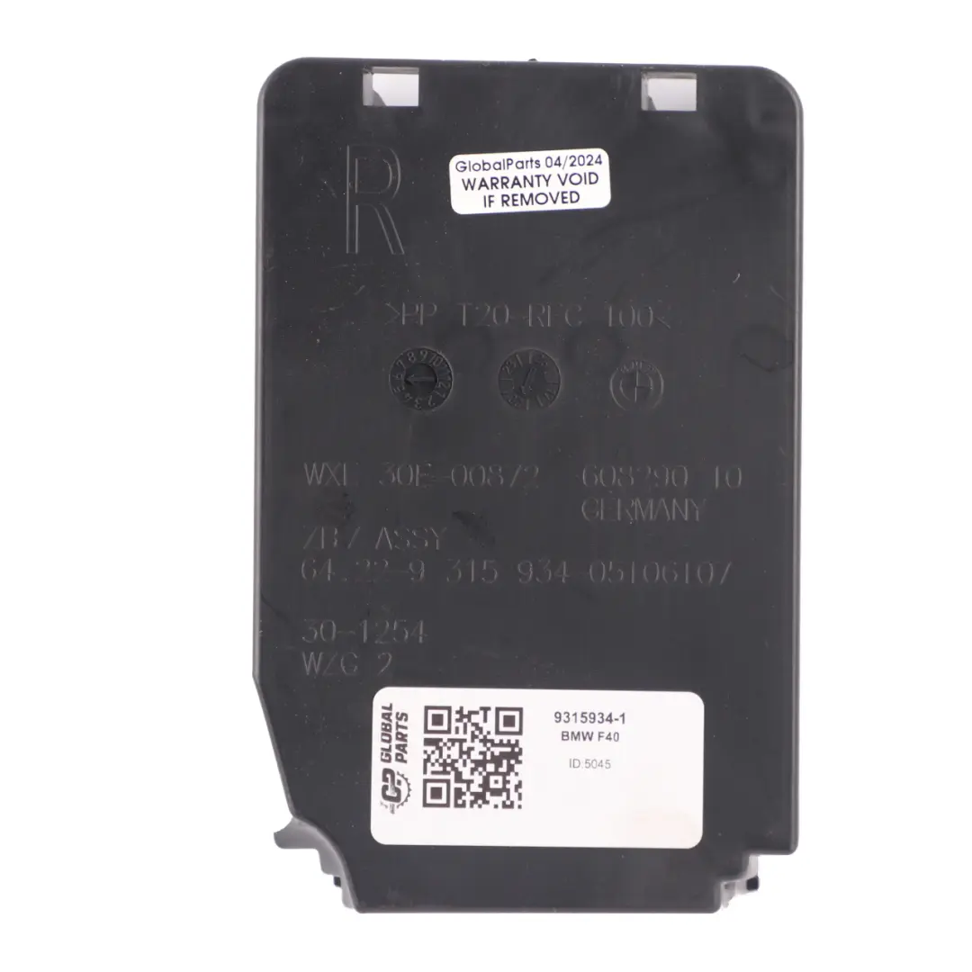 BMW 1 2 F40 F45 Tylna Osłona Kratki Nawiewu Wentylacyjnej - SKU 9315934-1 - Numer Części 9315934