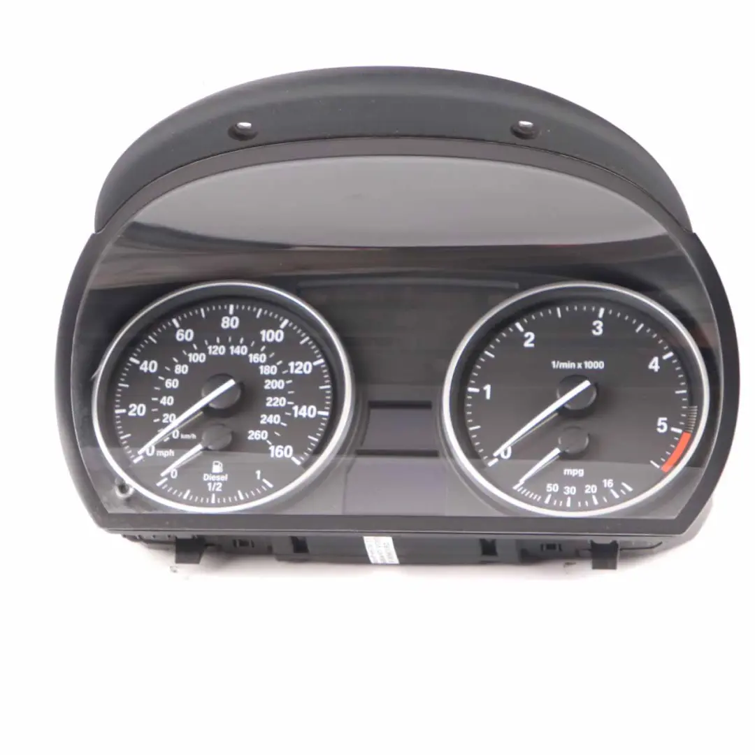 Instrument Cluster BMW E90 E91 E92 Diesel Speedo Clocks Meter Manual to with Part number 9316154 Instrument Cluster BMW E90 E91 E92 Diesel Speedo Clocks Meter Manual - SKU rhd-9316154-2 - Part number 9316154