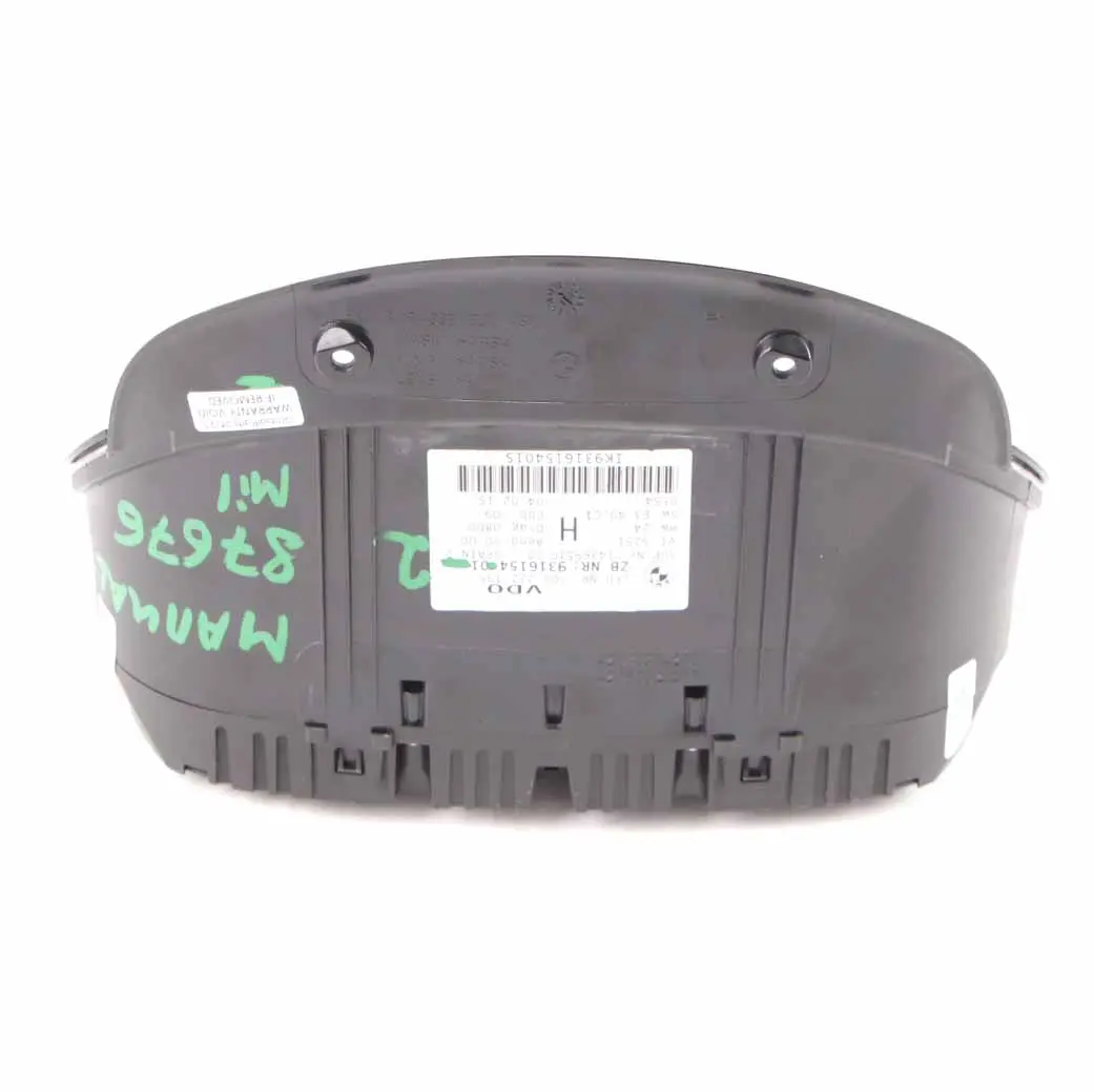 Instrument Cluster BMW E90 E91 E92 Diesel Speedo Clocks Meter Manual to with Part number 9316154 Instrument Cluster BMW E90 E91 E92 Diesel Speedo Clocks Meter Manual - SKU rhd-9316154-2 - Part number 9316154