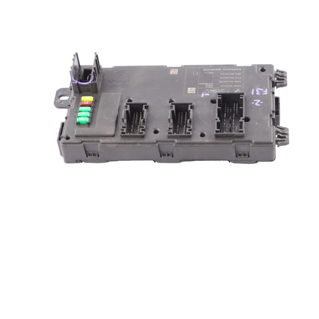 BMW F20 F21 F30 F31 REM Rear Electronic Module Fuse Box Control Unit V 1 - SKU 9317173-1 - Part number 9317173