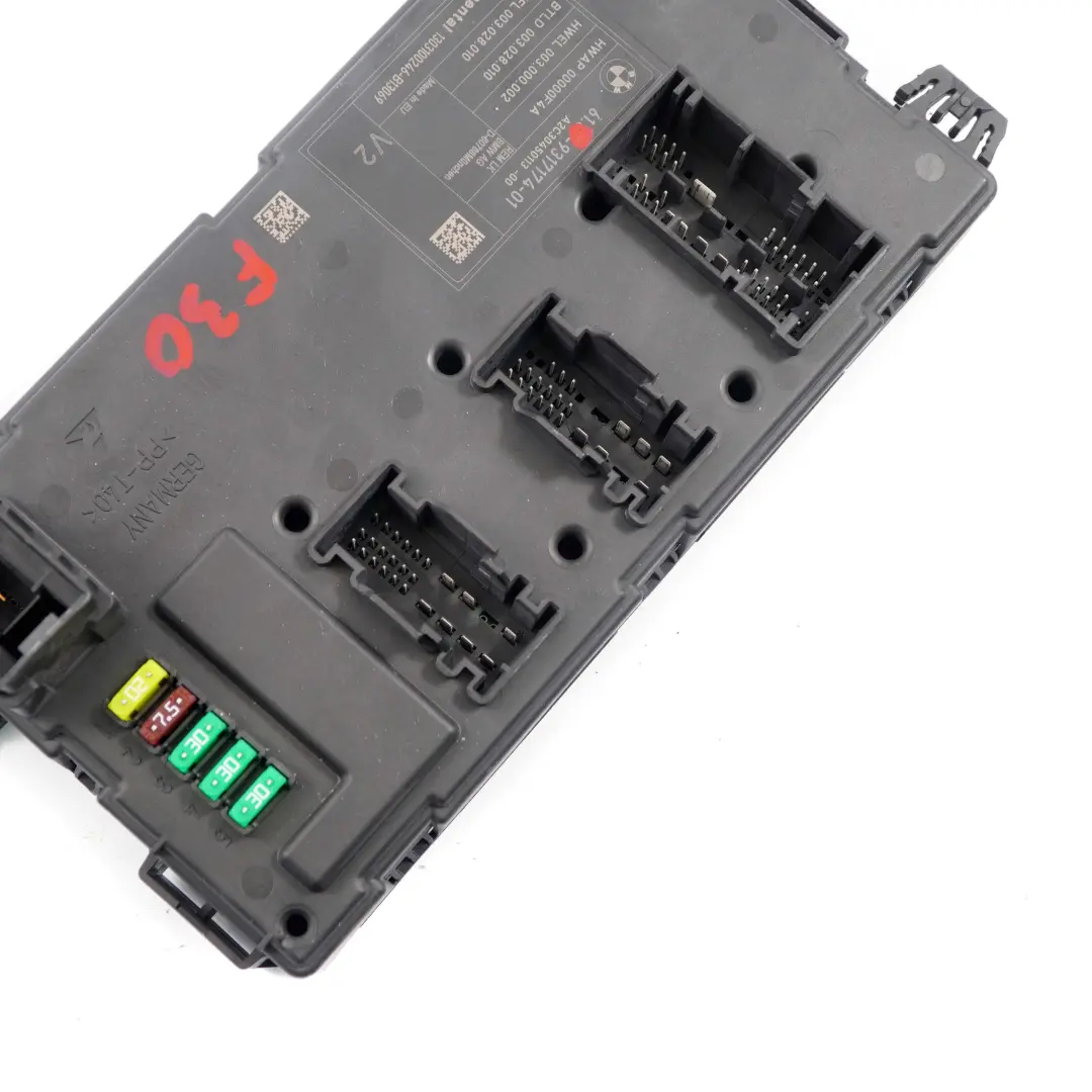 BMW 3 Series F30 REM Rear Electronic Module Fuse Box Control Unit V2 - SKU 9317174 - Part number 9317174