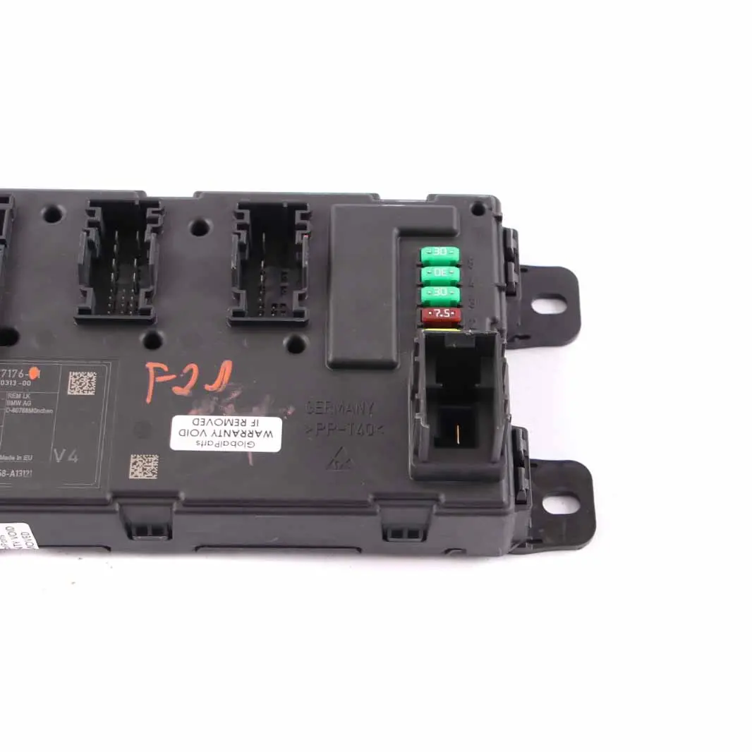  REM Module BMW F20 F30 Rear Electronic Fuse Box Control Unit V2 ECU - SKU 9317176 - Part number 9317176