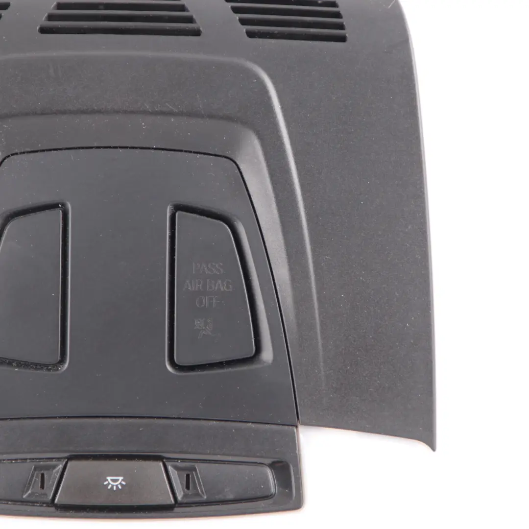 BMW F20 F21 F30 F31 Roof Light Interior Lamp Front Switch Panel Black - SKU 9317406-2 - Part number 9317406