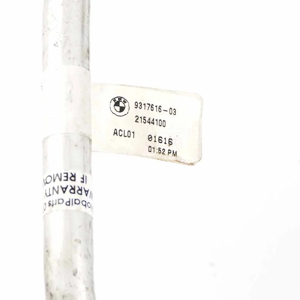 Pressure Pipe BMW F25 F26 Air Conditioning A/C Compressor Hose Line to with Part number 9317616 Pressure Pipe BMW F25 F26 Air Conditioning A/C Compressor Hose Line - SKU 9317616 - Part number 9317616