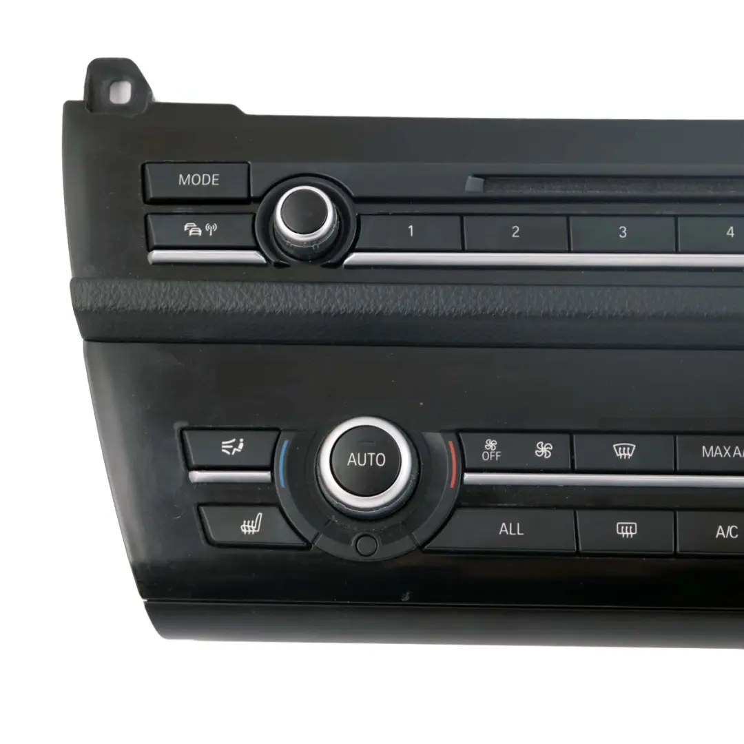 Radio Automatic Air Conditioning A/C Control Switch Unit Panel to BMW 5 F10 F11 with Part number 9317670 BMW 5 F10 F11 Radio Automatic Air Conditioning A/C Control Switch Unit Panel - SKU 9317670 - Part number 9317670