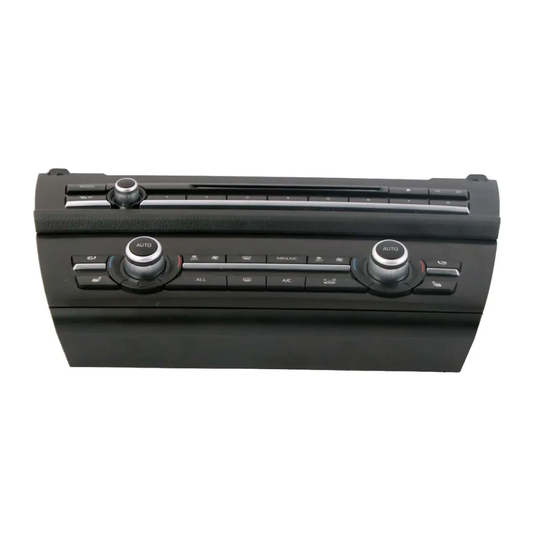 Radio Automatic Air Conditioning A/C Control Switch Unit Panel to BMW 5 F10 F11 with Part number 9317670 BMW 5 F10 F11 Radio Automatic Air Conditioning A/C Control Switch Unit Panel - SKU 9317670 - Part number 9317670